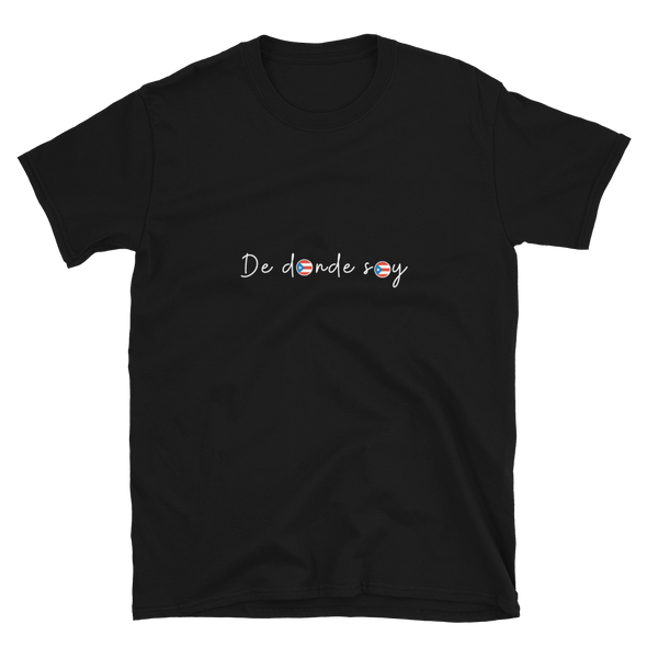 DE DONDE SOY Short-Sleeve Unisex T-Shirt